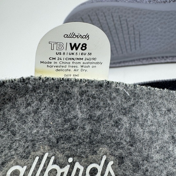 Allbirds Women's Charcoal Knit Flats - Picture 5 of 5